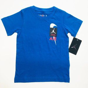 Nike Air Jordan Crew Flight Tee T-Shirt Boy's NEW